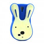 Wholesale Samsung Galaxy S4 3D Bunny Face Case (Blue)